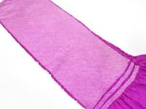 正絹　振袖用　絞り　帯揚げ